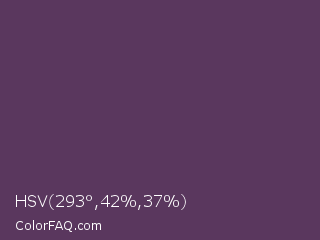HSV 293°,42%,37% Color Image