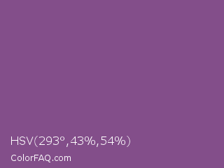 HSV 293°,43%,54% Color Image