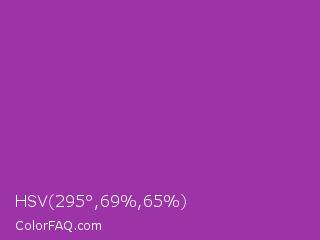 HSV 295°,69%,65% Color Image