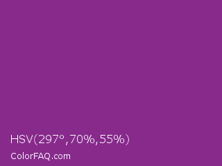HSV 297°,70%,55% Color Image