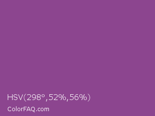 HSV 298°,52%,56% Color Image