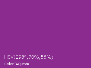 HSV 298°,70%,56% Color Image