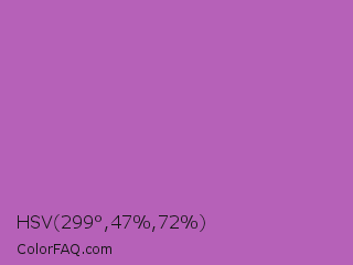 HSV 299°,47%,72% Color Image