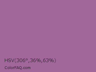 HSV 306°,36%,63% Color Image