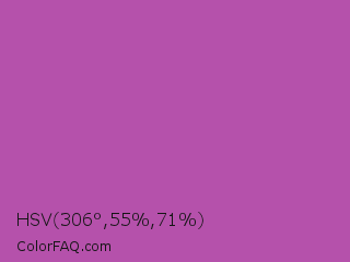 HSV 306°,55%,71% Color Image