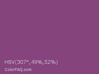 HSV 307°,49%,52% Color Image