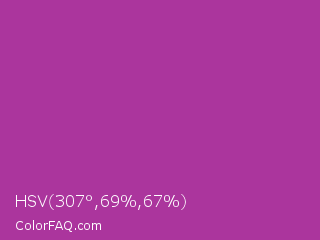 HSV 307°,69%,67% Color Image