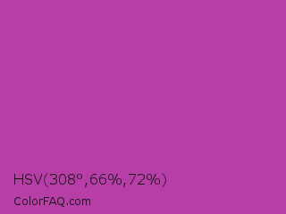 HSV 308°,66%,72% Color Image