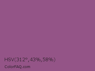 HSV 312°,43%,58% Color Image