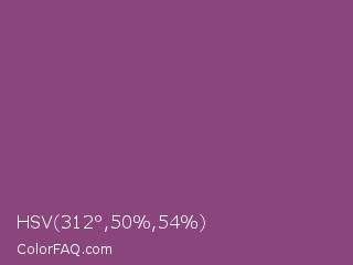 HSV 312°,50%,54% Color Image