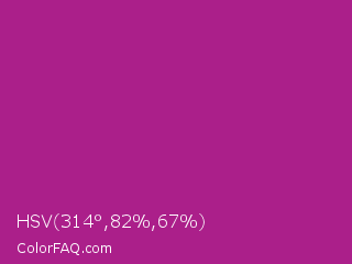 HSV 314°,82%,67% Color Image