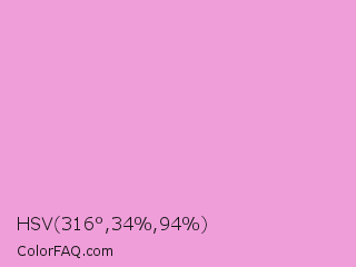HSV 316°,34%,94% Color Image