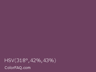 HSV 318°,42%,43% Color Image