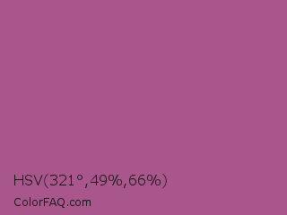 HSV 321°,49%,66% Color Image
