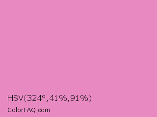 HSV 324°,41%,91% Color Image
