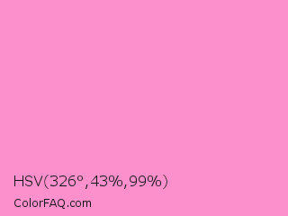 HSV 326°,43%,99% Color Image