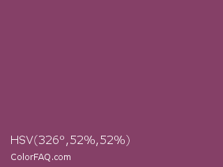 HSV 326°,52%,52% Color Image