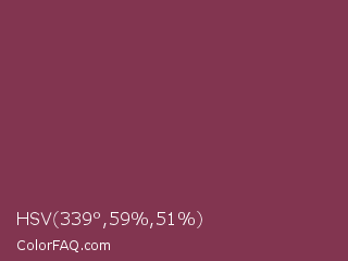 HSV 339°,59%,51% Color Image