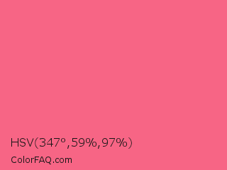 HSV 347°,59%,97% Color Image