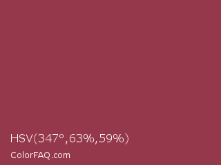 HSV 347°,63%,59% Color Image