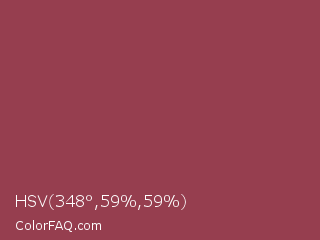 HSV 348°,59%,59% Color Image