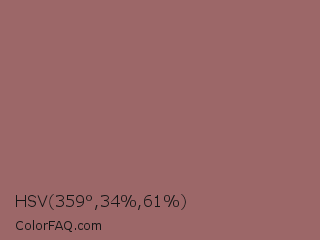 HSV 359°,34%,61% Color Image