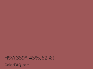 HSV 359°,45%,62% Color Image