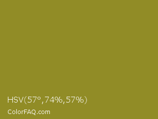 HSV 57°,74%,57% Color Image