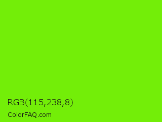 RGB 115,238,8 Color Image