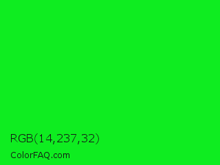 RGB 14,237,32 Color Image