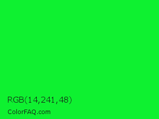 RGB 14,241,48 Color Image