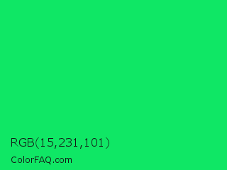 RGB 15,231,101 Color Image