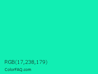 RGB 17,238,179 Color Image