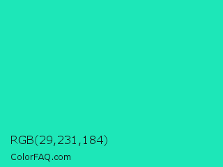 RGB 29,231,184 Color Image