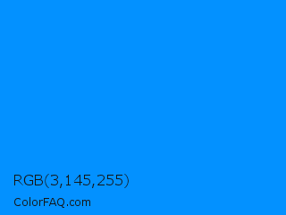 RGB 3,145,255 Color Image