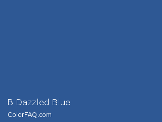 RGB 46,88,148 B Dazzled Blue Color Image