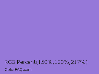 RGB Percent 59%,47%,85% Color Image