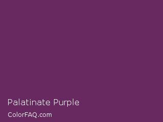 RYB 104,40,96 Palatinate Purple Color Image