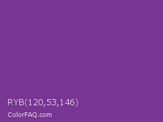 RYB 120,53,146 Color Image
