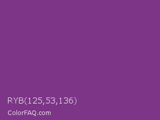 RYB 125,53,136 Color Image