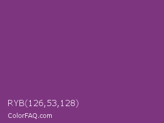 RYB 126,53,128 Color Image