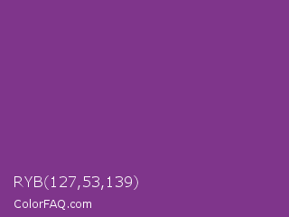 RYB 127,53,139 Color Image