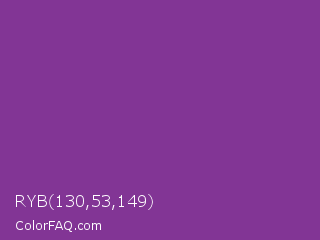 RYB 130,53,149 Color Image