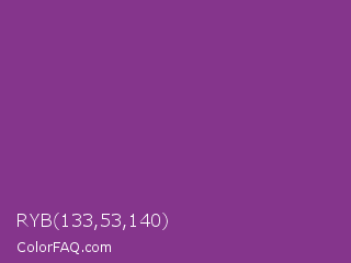 RYB 133,53,140 Color Image