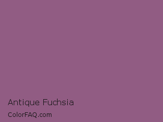 RYB 145,92,131 Antique Fuchsia Color Image