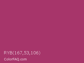 RYB 167,53,106 Color Image