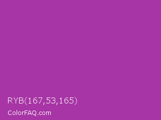 RYB 167,53,165 Color Image