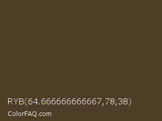 RYB 64.666666666667,78,38 Color Image