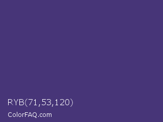 RYB 71,53,120 Color Image