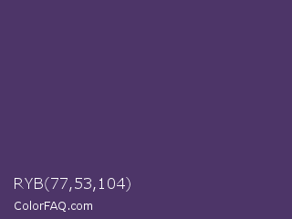 RYB 77,53,104 Color Image